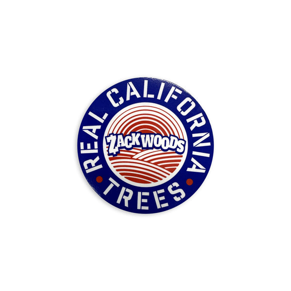 Zackwoods Real California Trees (Sticker)