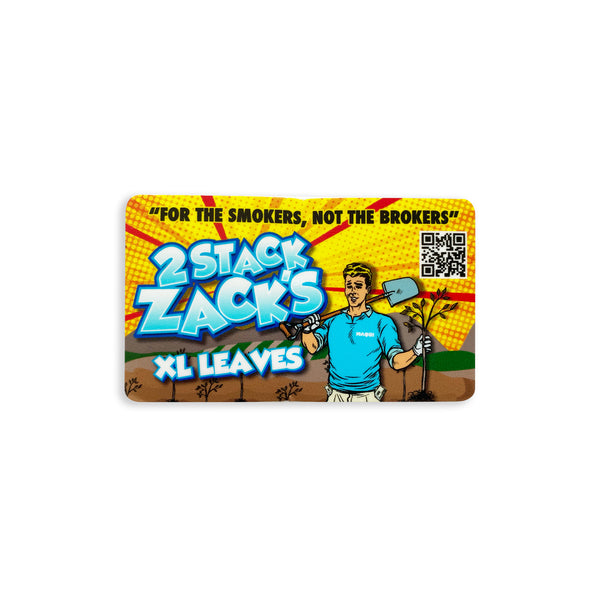 2 Stack Zack's XL Leaves  (Sticker)